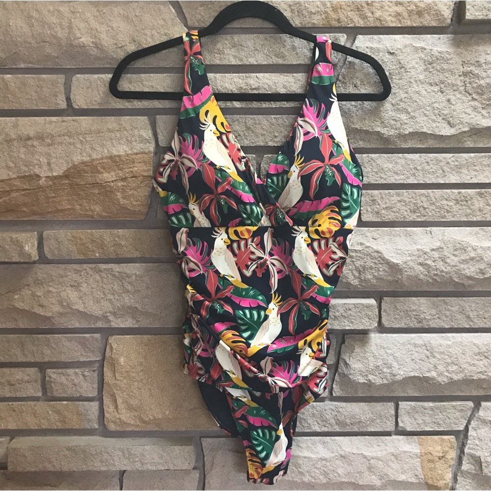 Boden Multicolor Tropical One Piece Swimsuit - Picture 11 of 13